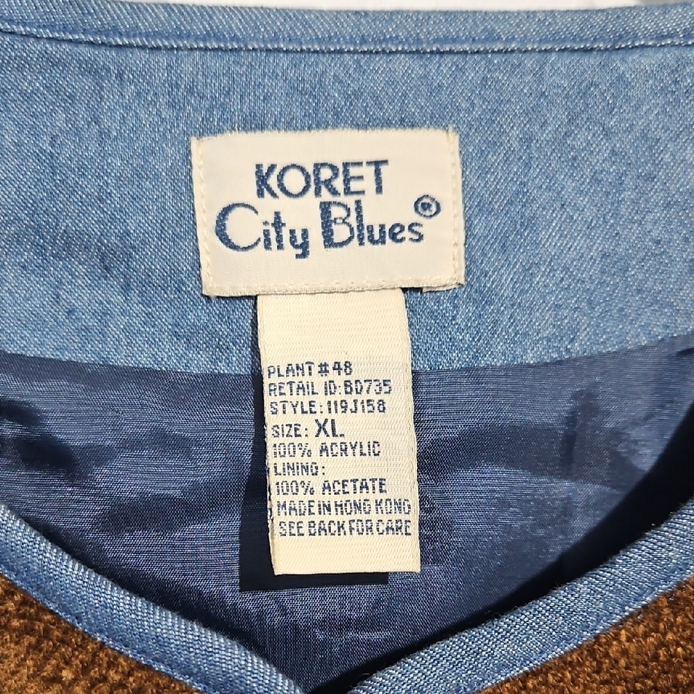 Koret Multicolor Patchwork Blazer - image 2